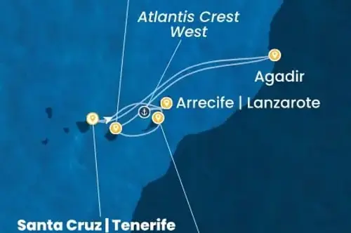 Cruise itinerary
