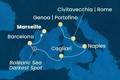 Cruise itinerary