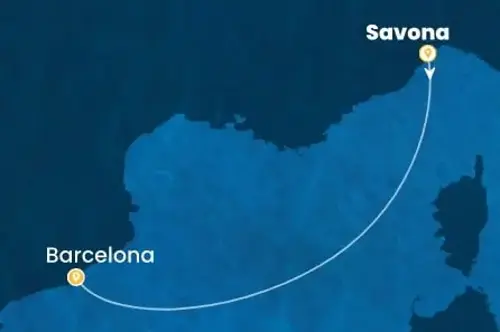 Cruise itinerary