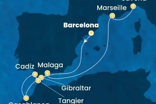 Cruise itinerary