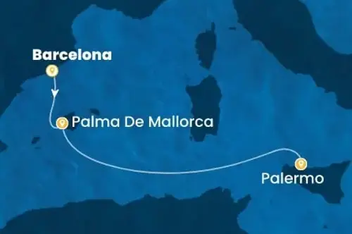 Cruise itinerary
