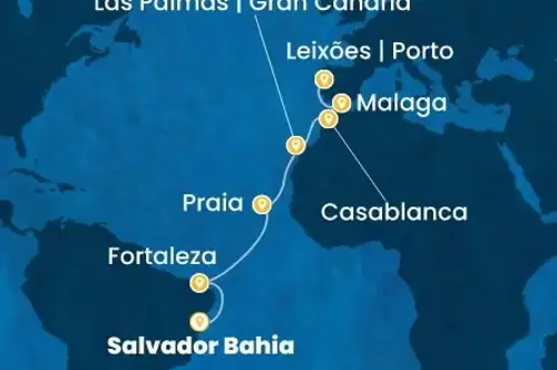 Cruise itinerary