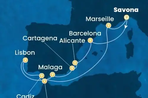 Cruise itinerary
