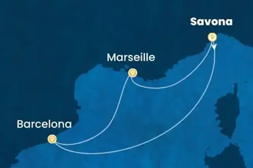 Cruise itinerary