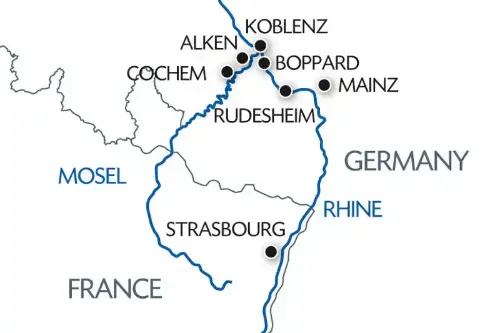 Маршрут круиза