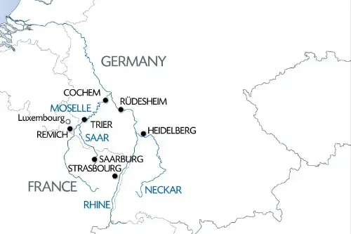 Маршрут круиза