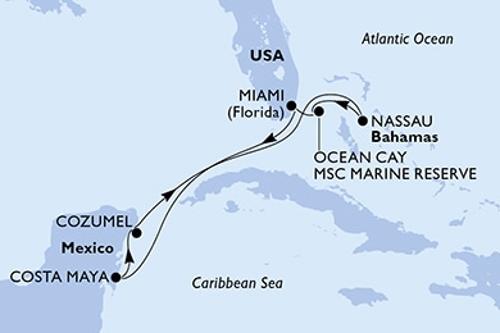 Cruise itinerary